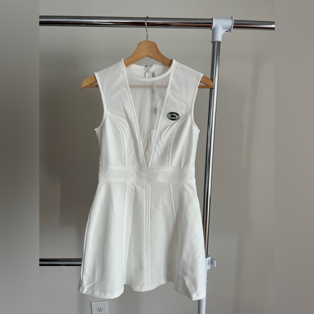 SPORTY AND RICH X LACOSTE TENNIS DRESS